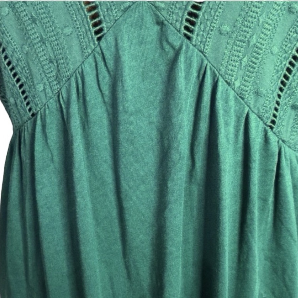 BODEN Coquette Woven Mix Midi Jersey Lagenlook Dress size 2R - Picture 10 of 14